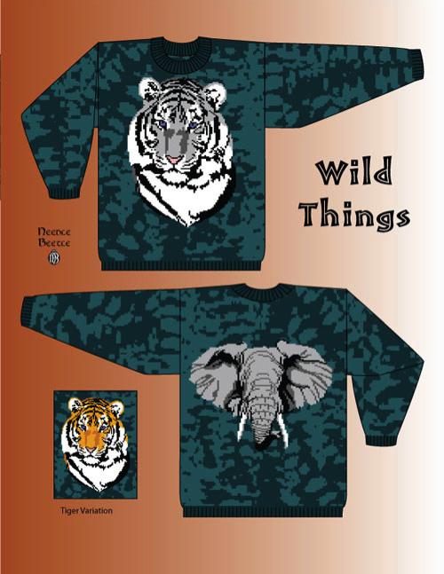 Wild Things - Siberian Tiger & Elephant